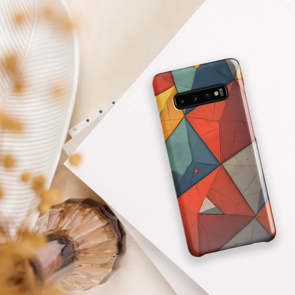 Geometric Harmony | Phone Case |  S10 Plus | Snap Case | Glossy