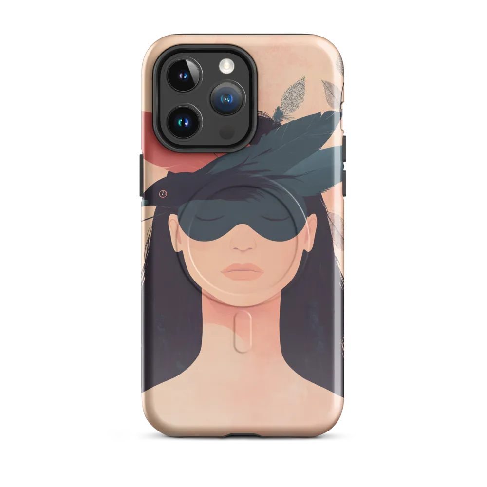The Veil of Nature | Phone Case |  14 Pro Max | MagSafe® Tough Case | Glossy