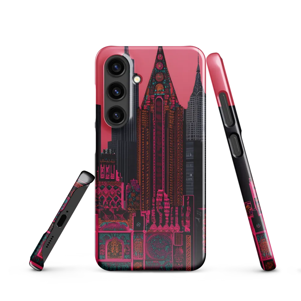 Urban Vibrance: A Digital Exploration of Skyscrapers
