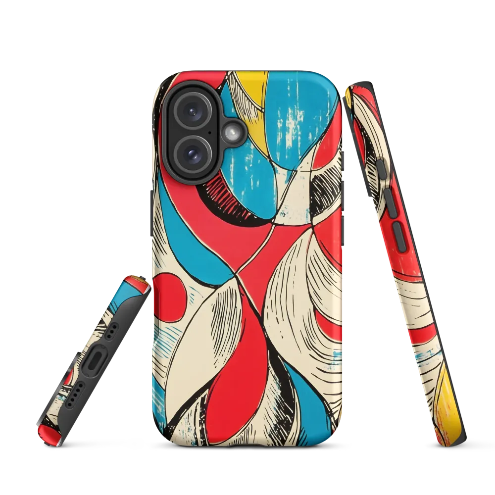 Rhythmic Interplay of Colors | Phone Case