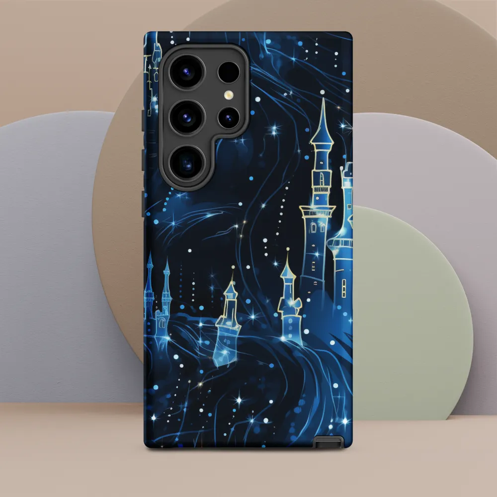 Dreamy Castles in a Starry Sky