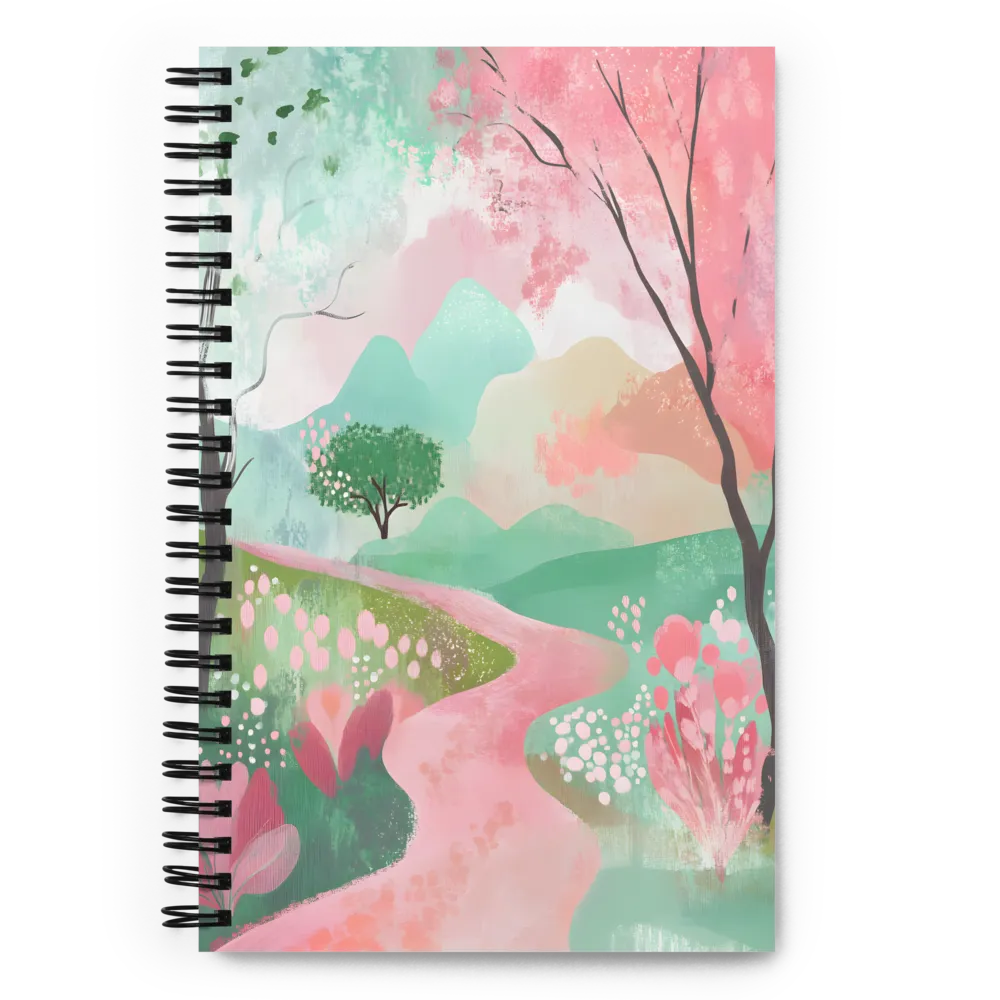 Whispers of Serenity | Spiral Notebook