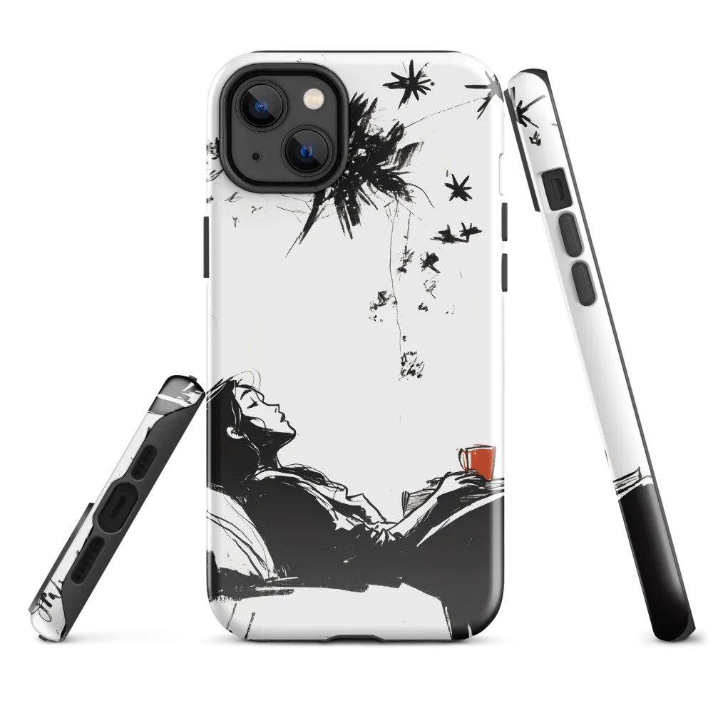 Contemplative Serenity | Phone Case |  14 Plus | Tough Case | Glossy