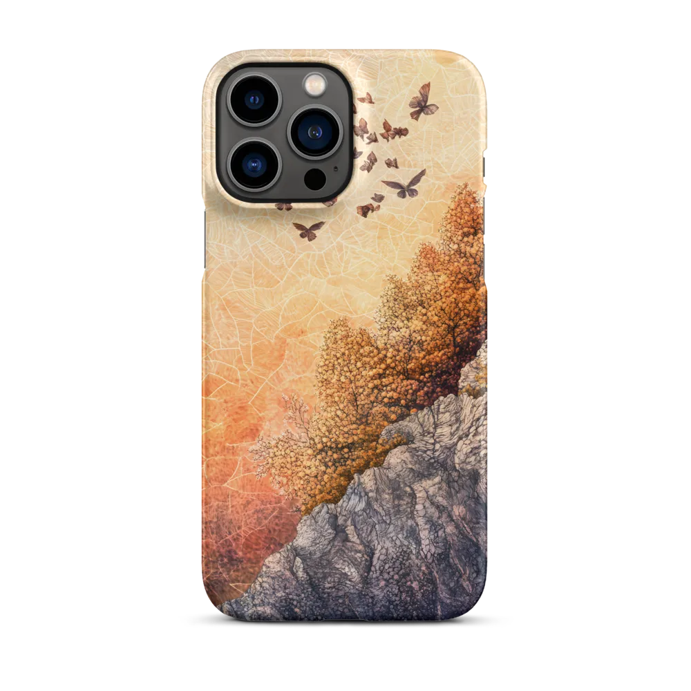 Fluttering Dreams of Serenity | Phone Case |  13 Pro Max | Snap Case | Matte