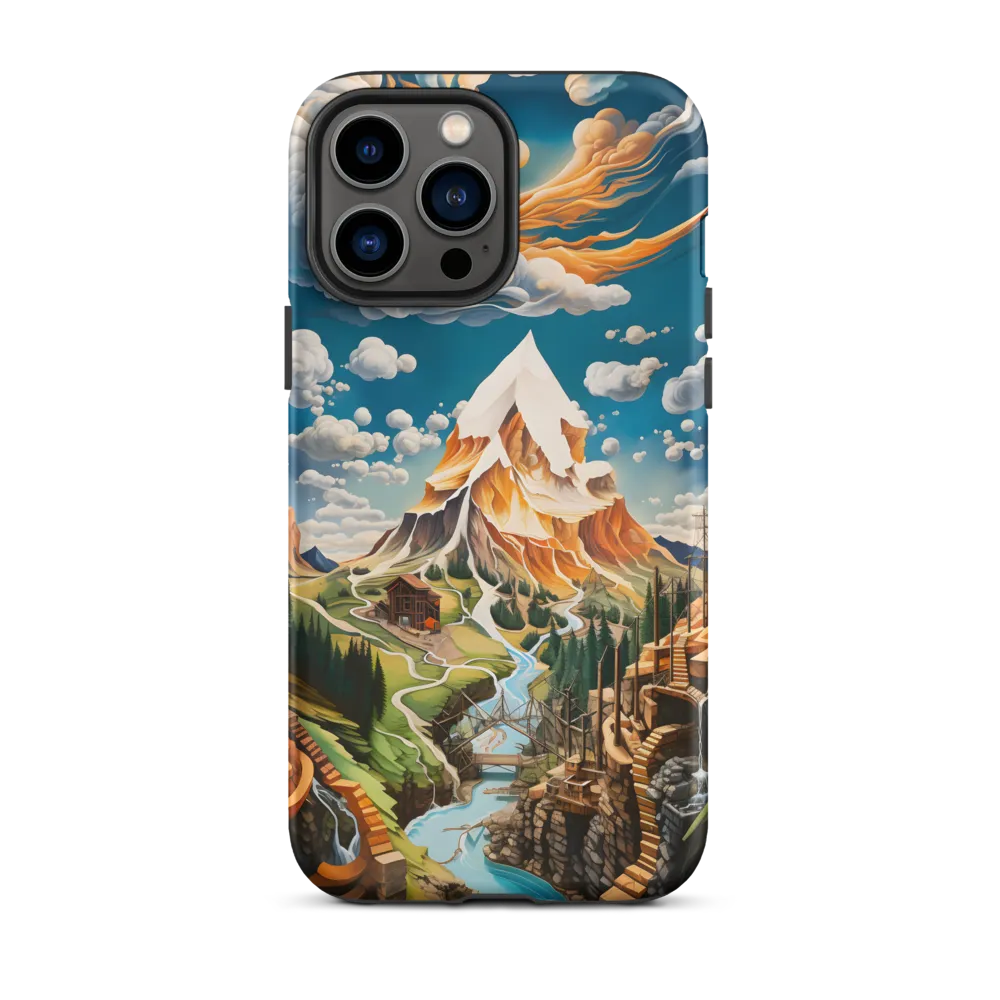 Mountain Reverie | Phone Case |  13 Pro Max | Tough Case | Matte