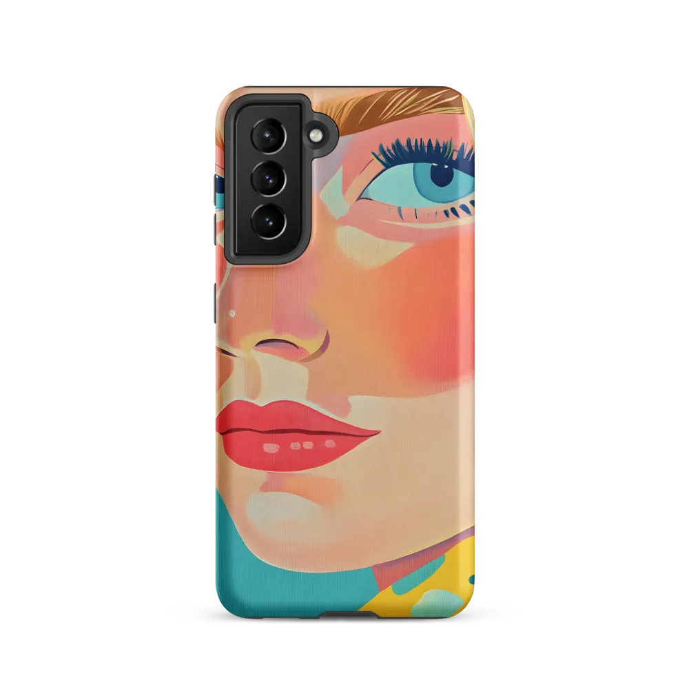 Vibrant Elegance: A Pop Art Portrait