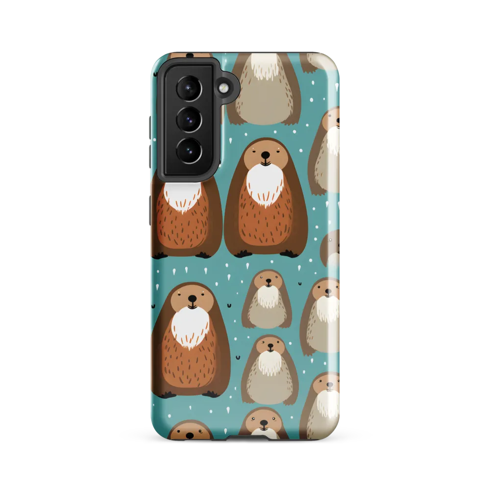 Whimsical Otter Pattern