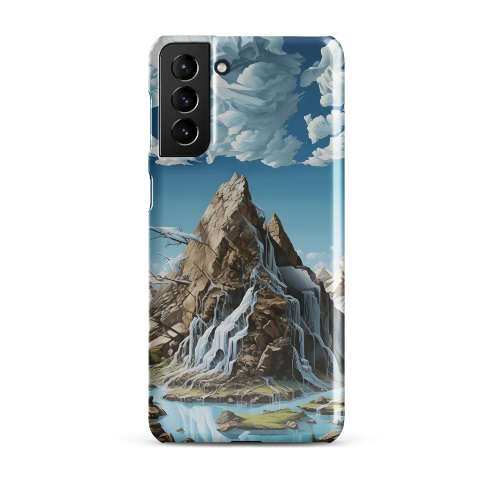 Majestic Cascade: A Mountain Masterpiece