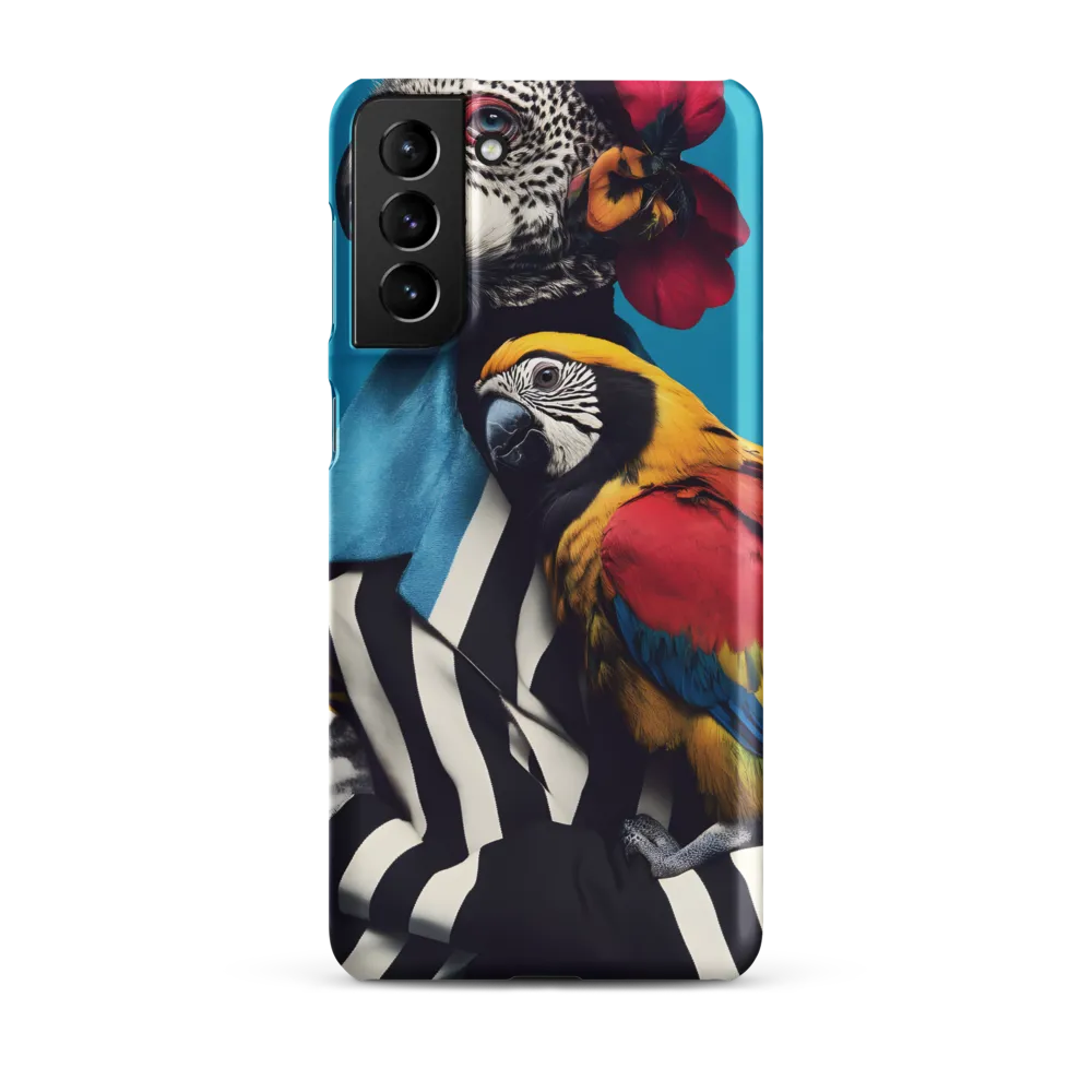 Vibrant Fusion of Flora and Fauna