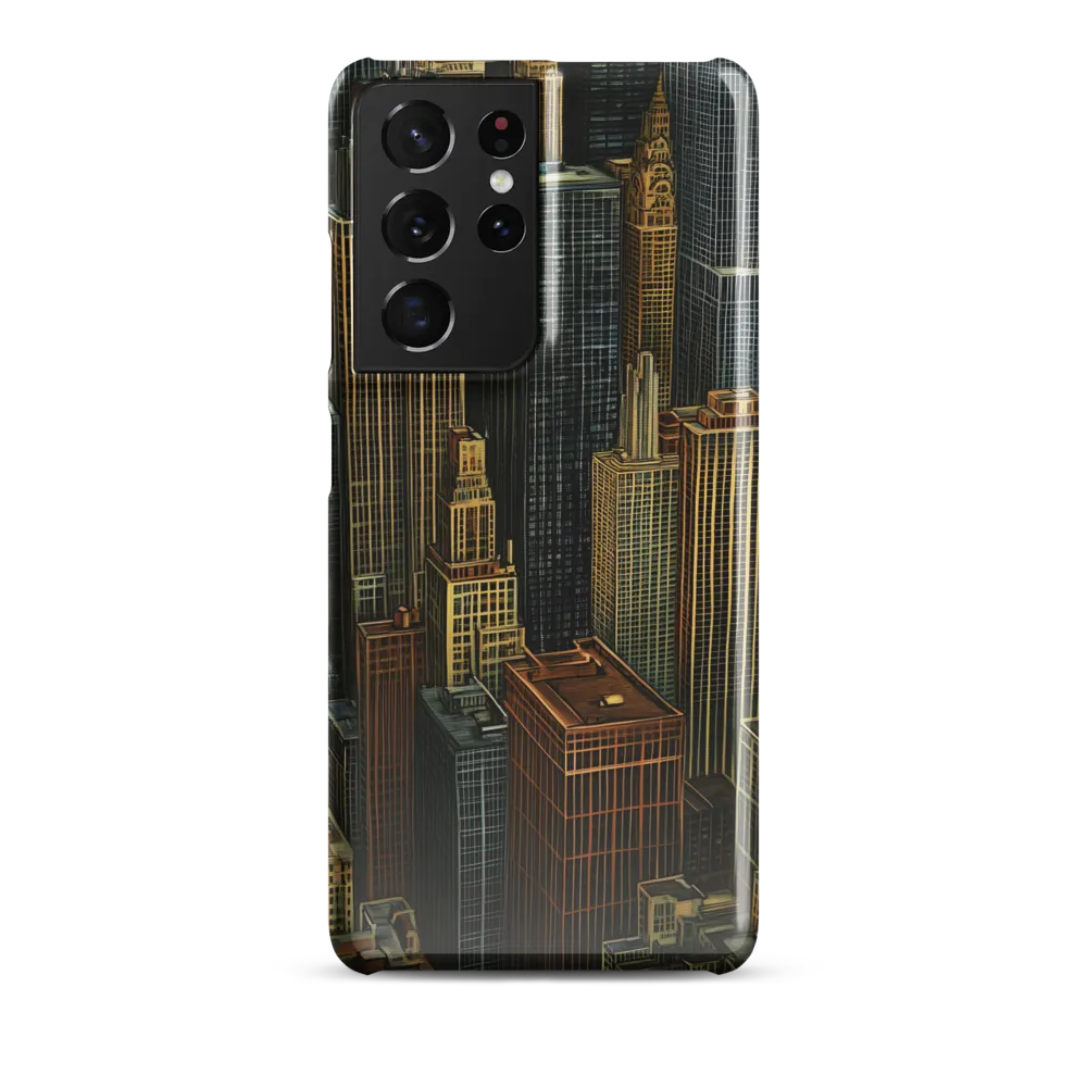Urban Elegance: A Golden Cityscape