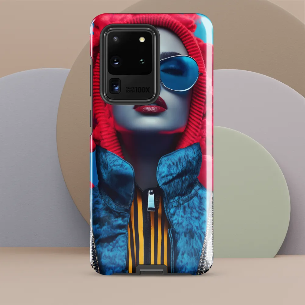 Bold Elegance in Digital Fashion