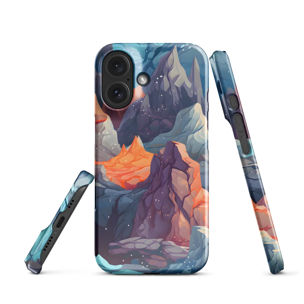 Mystical Peaks of Imagination | Phone Case |  16 | Snap Case | Glossy