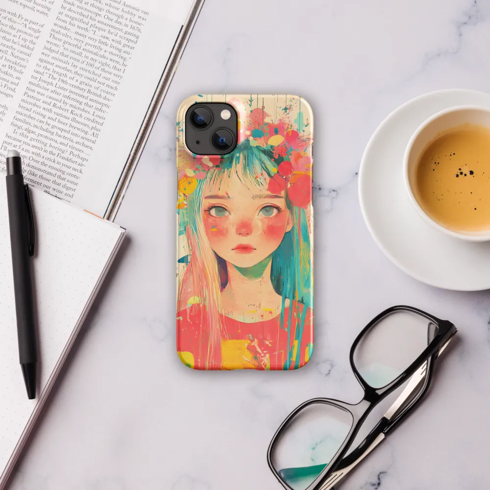Whimsical Blossom | Phone Case |  14 Plus | Snap Case | Glossy