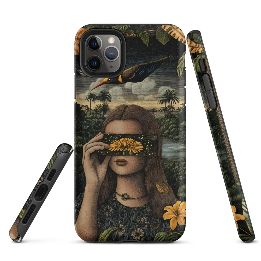 Veil of Nature: A Surreal Embrace