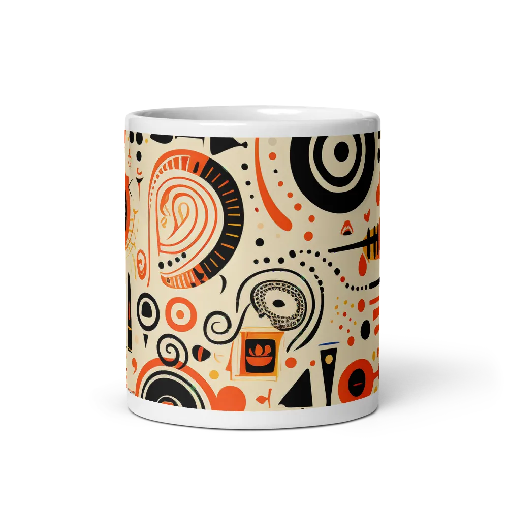 Rhythms of Geometry | Mug with White inside | 11 oz