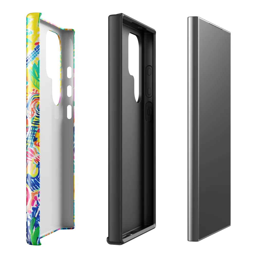 Joyful Duet: A Celebration of Music | Phone Case |  S24 Ultra | Tough Case | Glossy