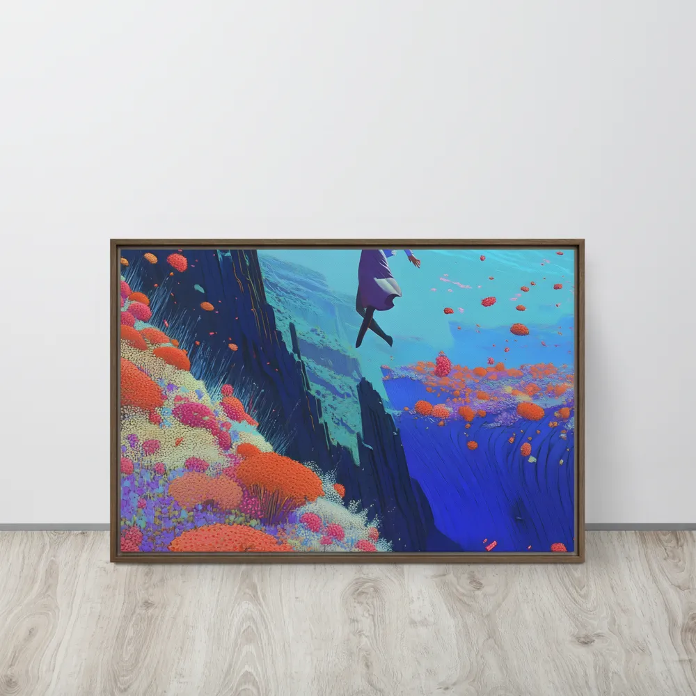 Whispers of Freedom | Canvas with Brown Frame | 20″×30″