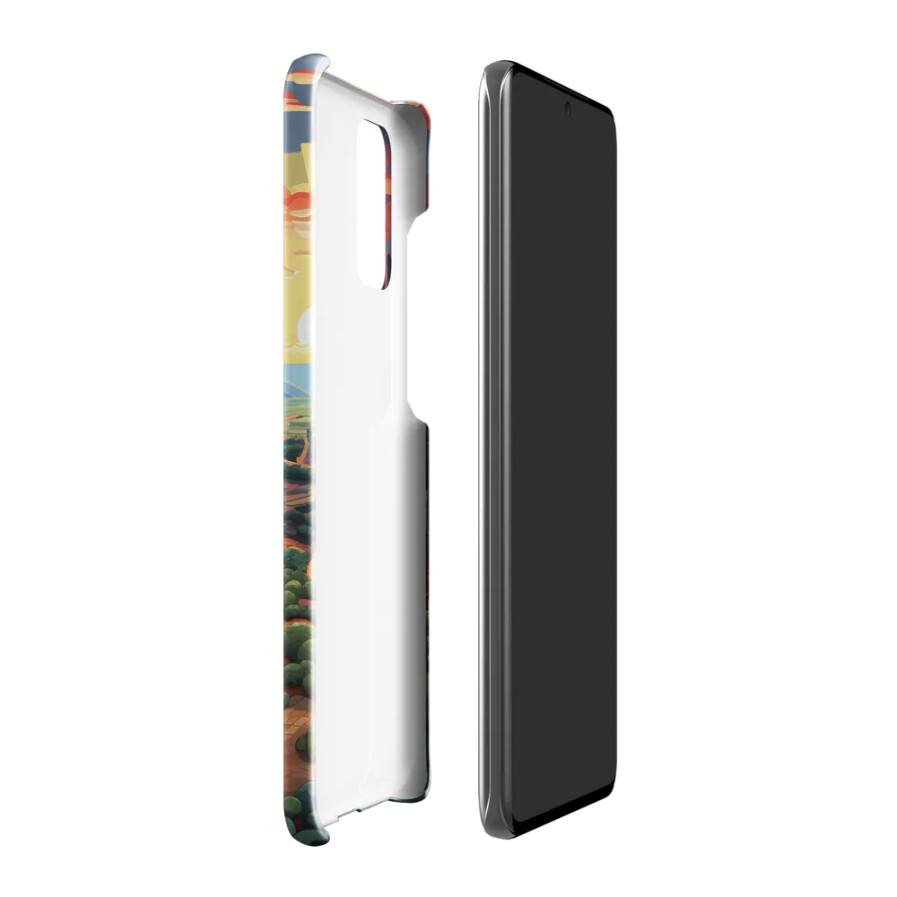 Desert Serenity at Dusk | Phone Case |  S20 Plus | Snap Case | Glossy