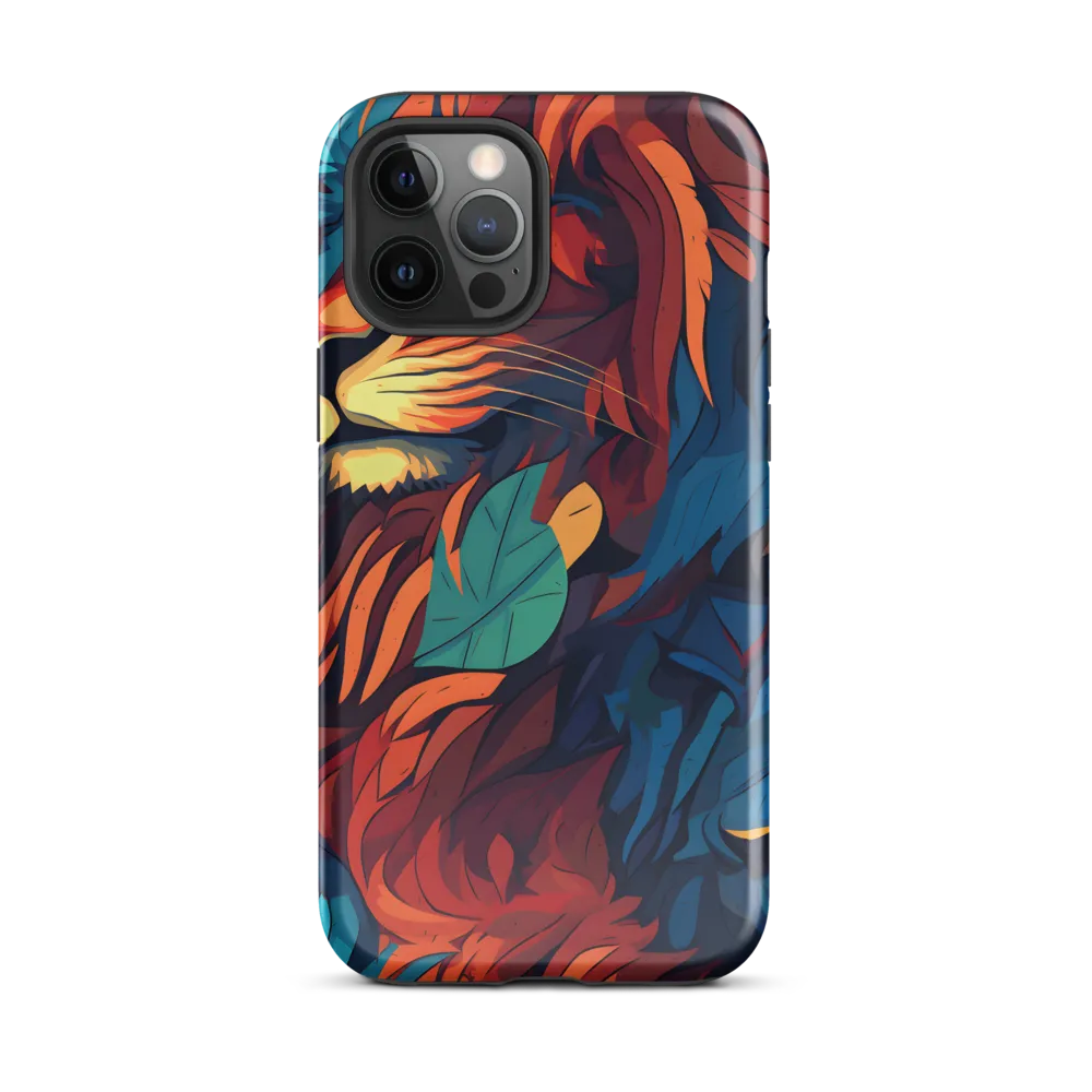 Harmony of Strength: The Lion and Nature