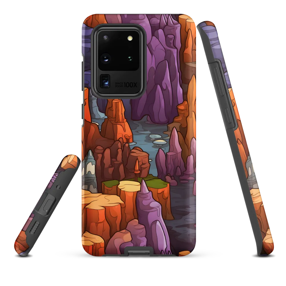 Vibrant Rockscape: A Digital Odyssey