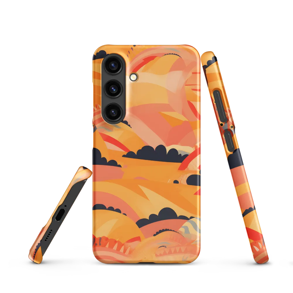 Whispers of the Abstract Horizon | Phone Case |  S24 | Snap Case | Matte