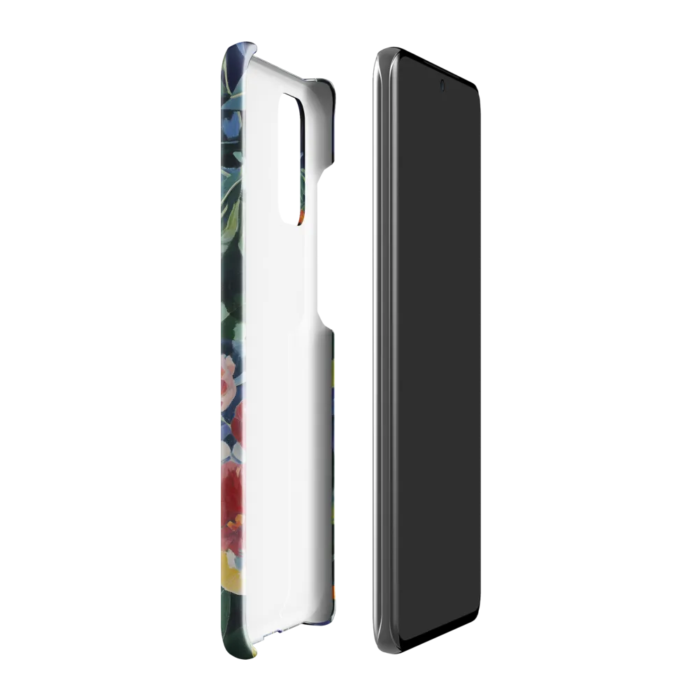 Hidden Majesty: The Jaguar Amongst Tropical Splendor | Phone Case |  S20 Plus | Snap Case | Glossy