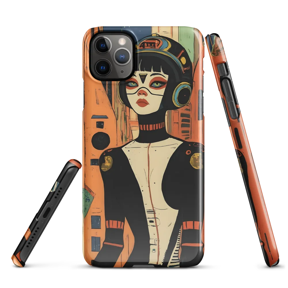 Futuristic Portrait of a Woman | Phone Case |  11 Pro Max | Snap Case | Glossy