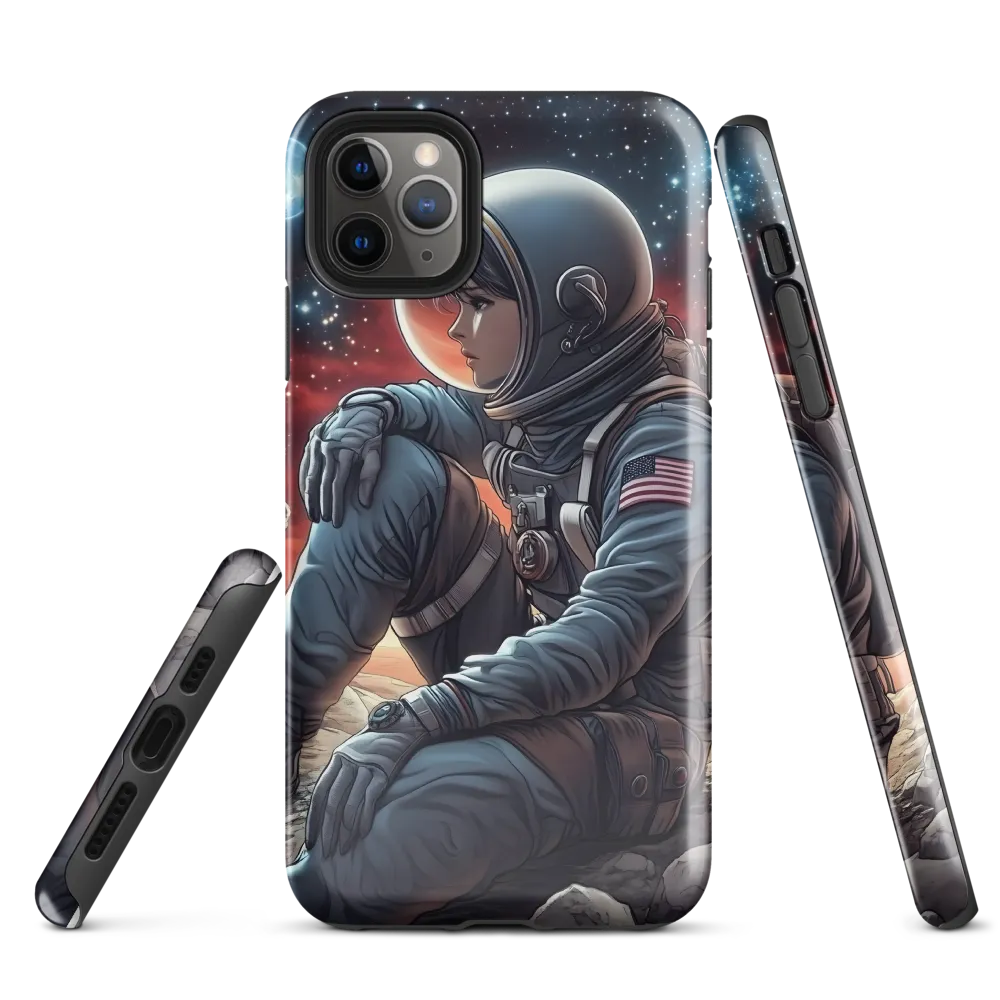 Contemplation Among the Stars | Phone Case |  11 Pro Max | Tough Case | Glossy