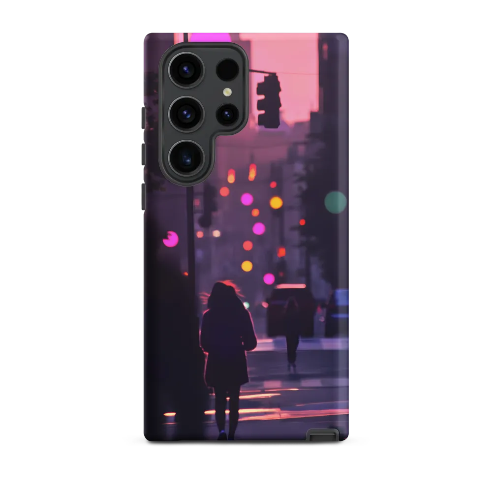 City Silhouettes at Dusk | Phone Case |  S23 Ultra | Tough Case | Matte