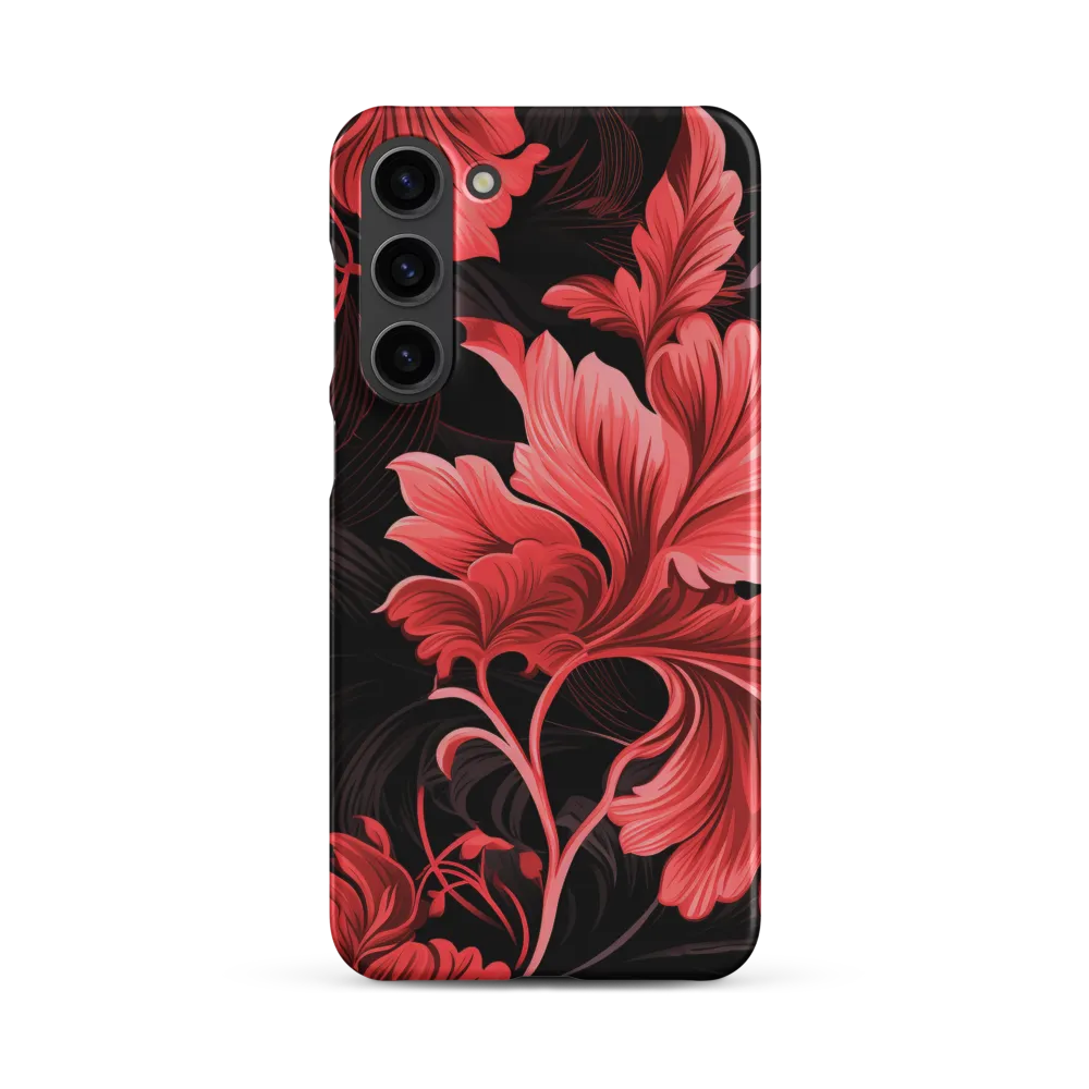 Tropical Elegance in Red