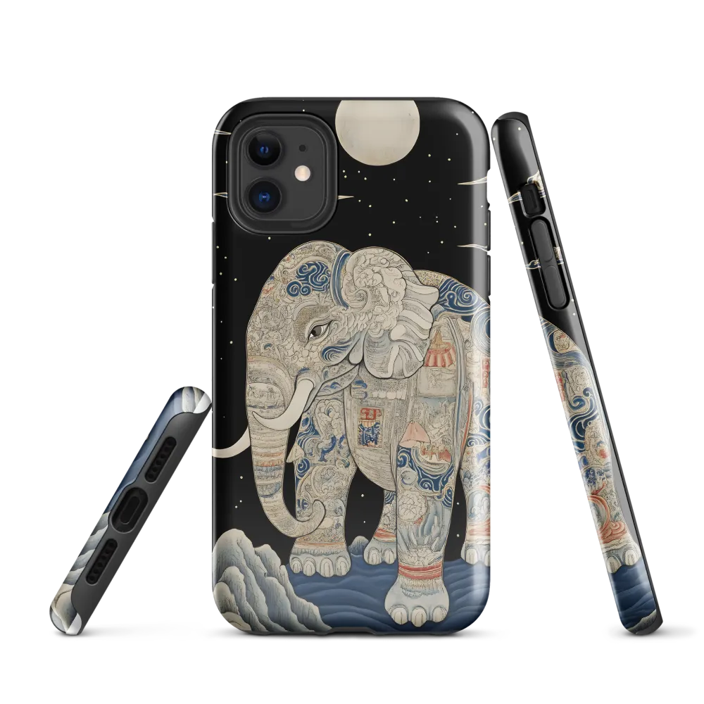 The Majestic Tale of the Painted Elephant | Phone Case |  11 | Tough Case | Glossy