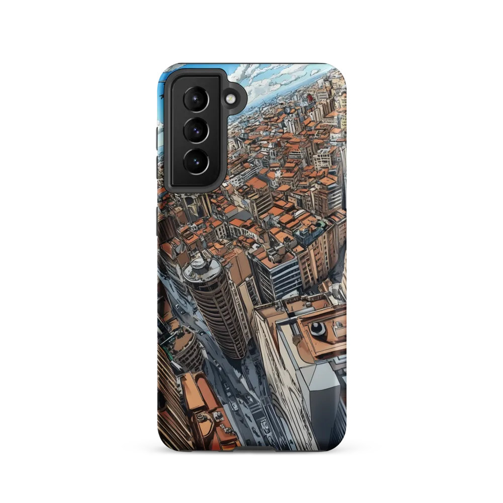 Aerial Symphony of Urban Life