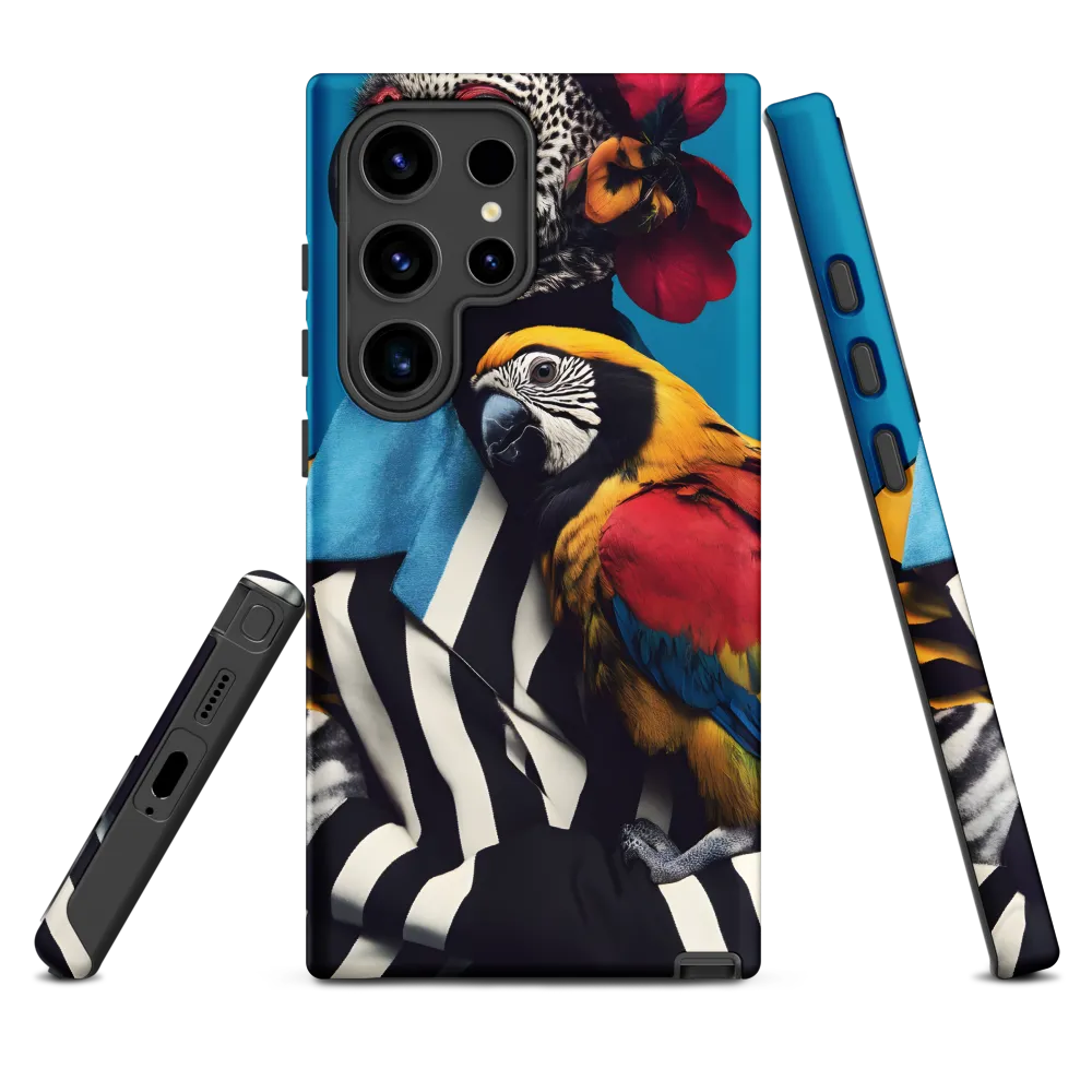 Vibrant Fusion of Flora and Fauna