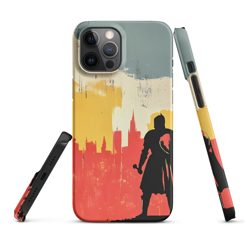 Hero in the Urban Dawn | Phone Case |  12 Pro Max | Snap Case | Matte