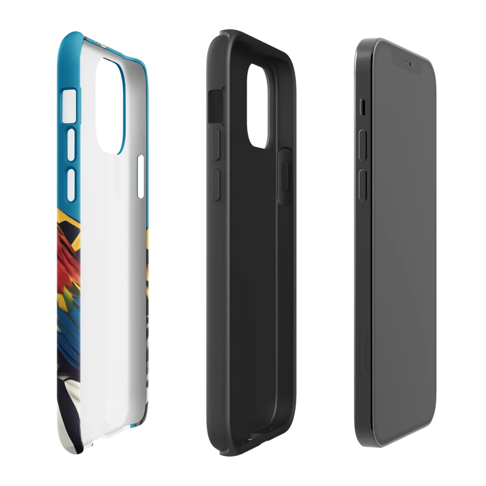 Vibrant Fusion of Flora and Fauna | Phone Case |  12 Pro | Tough Case | Matte