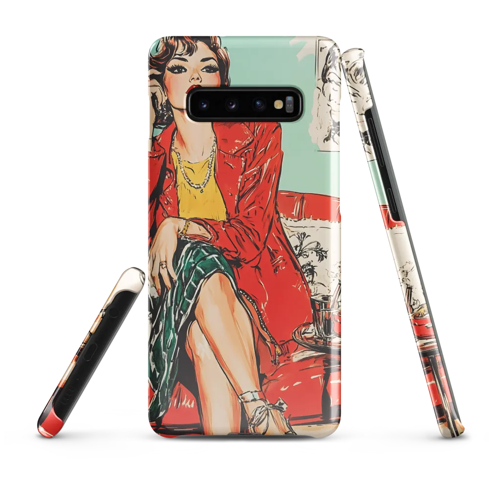 Chic Confidence | Phone Case |  S10 Plus | Snap Case | Glossy