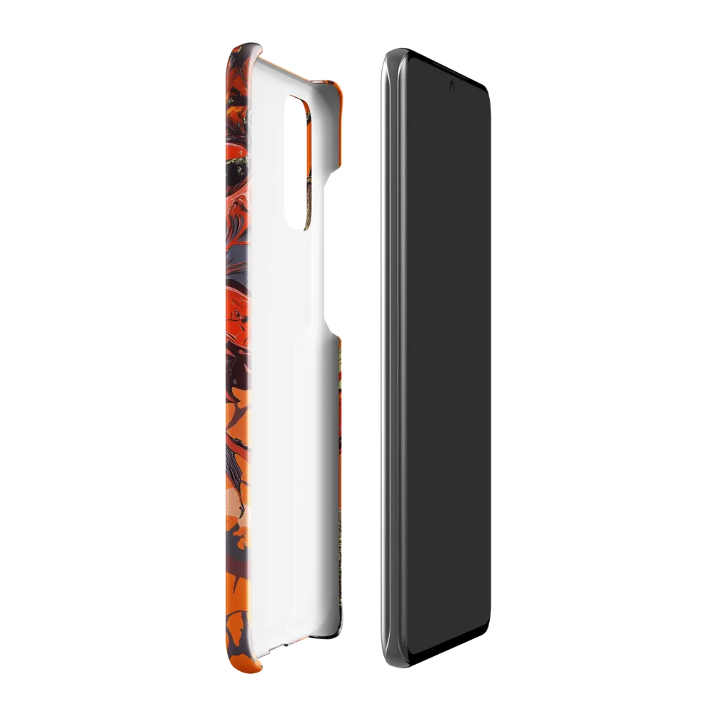 Life in Motion: An Abstract Tree | Phone Case |  S20 Plus | Snap Case | Glossy
