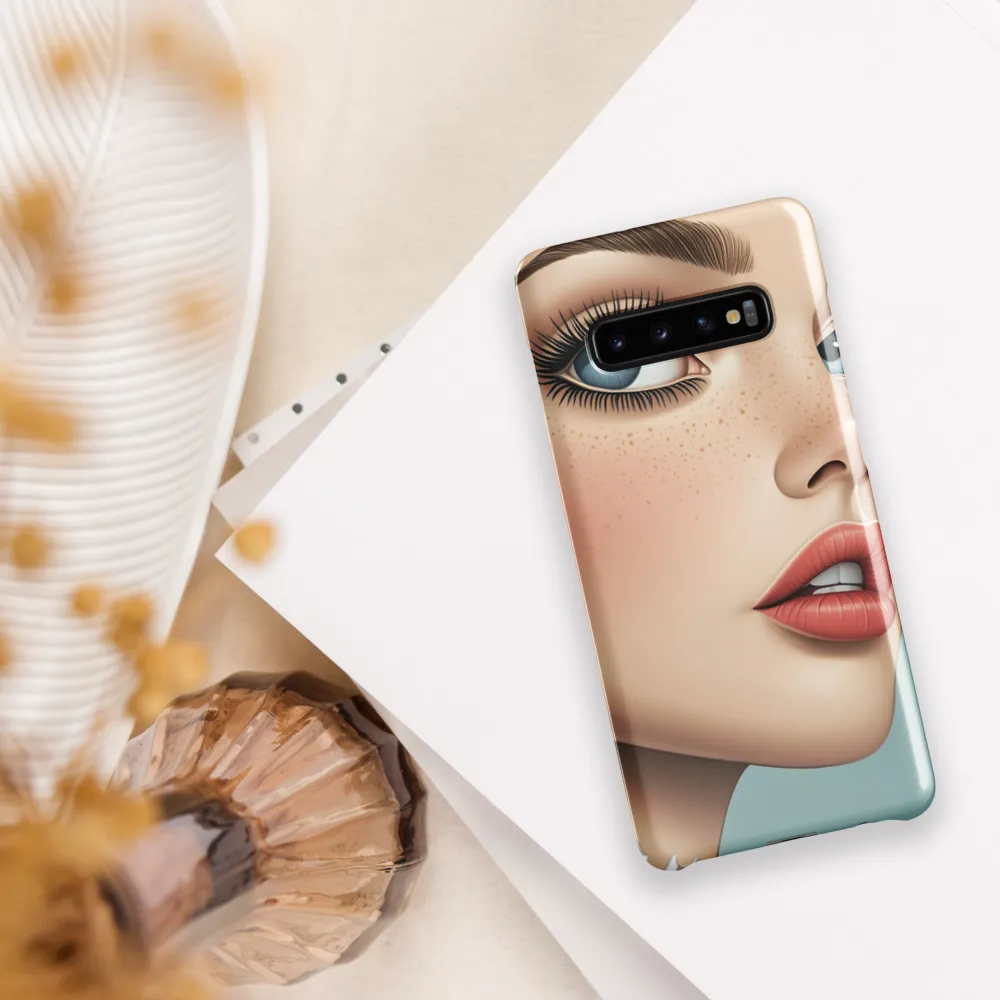 Intriguing Elegance | Phone Case |  S10 Plus | Snap Case | Glossy