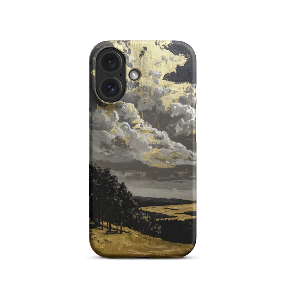Golden Serenity in a Dramatic Sky | Phone Case |  16 | Snap Case | Matte