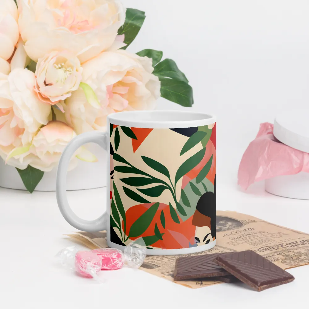 Harmony of Nature and Femininity | Mugs | Multiple Sizes & Colors