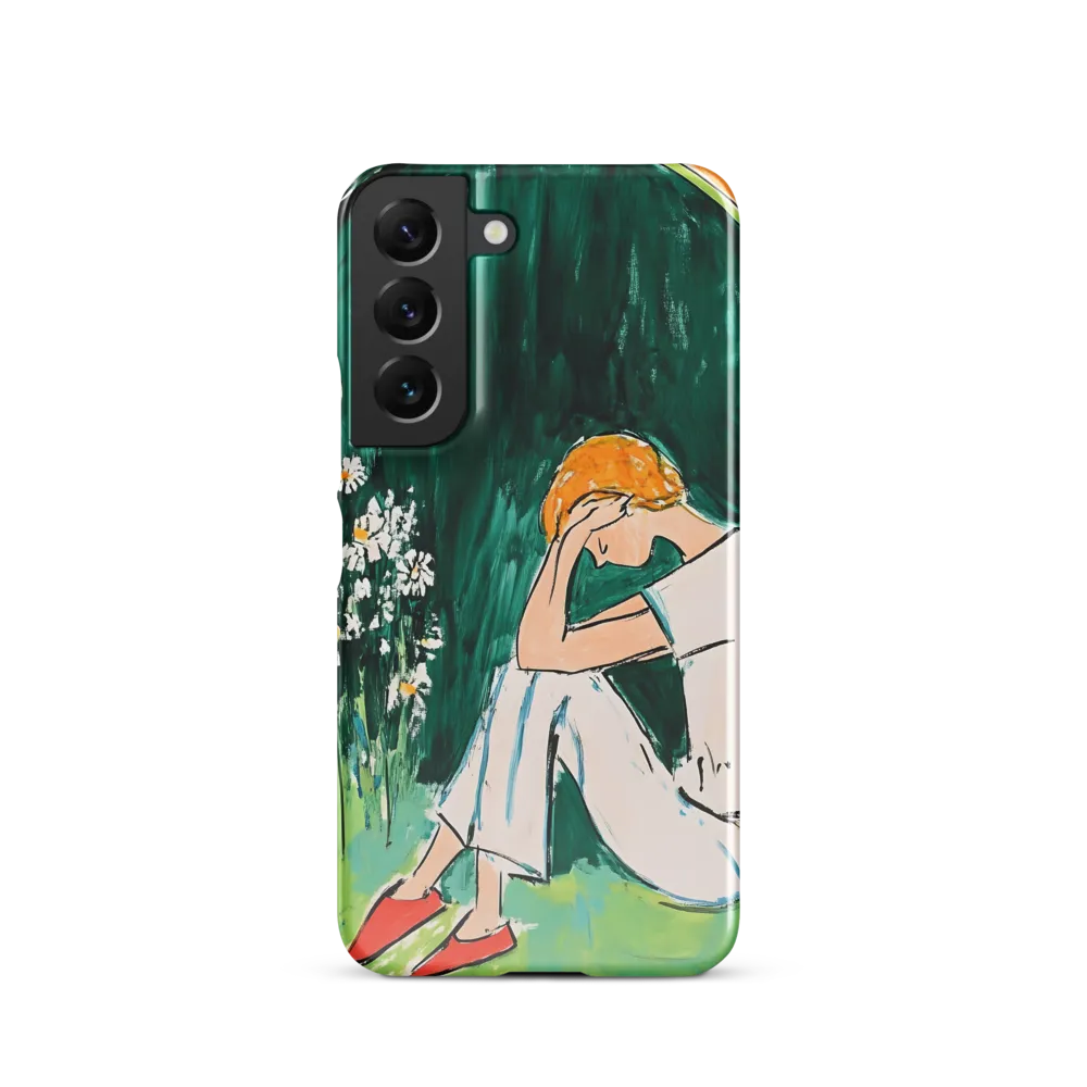 Silent Sorrow | Phone Case |  S22 | Snap Case | Glossy