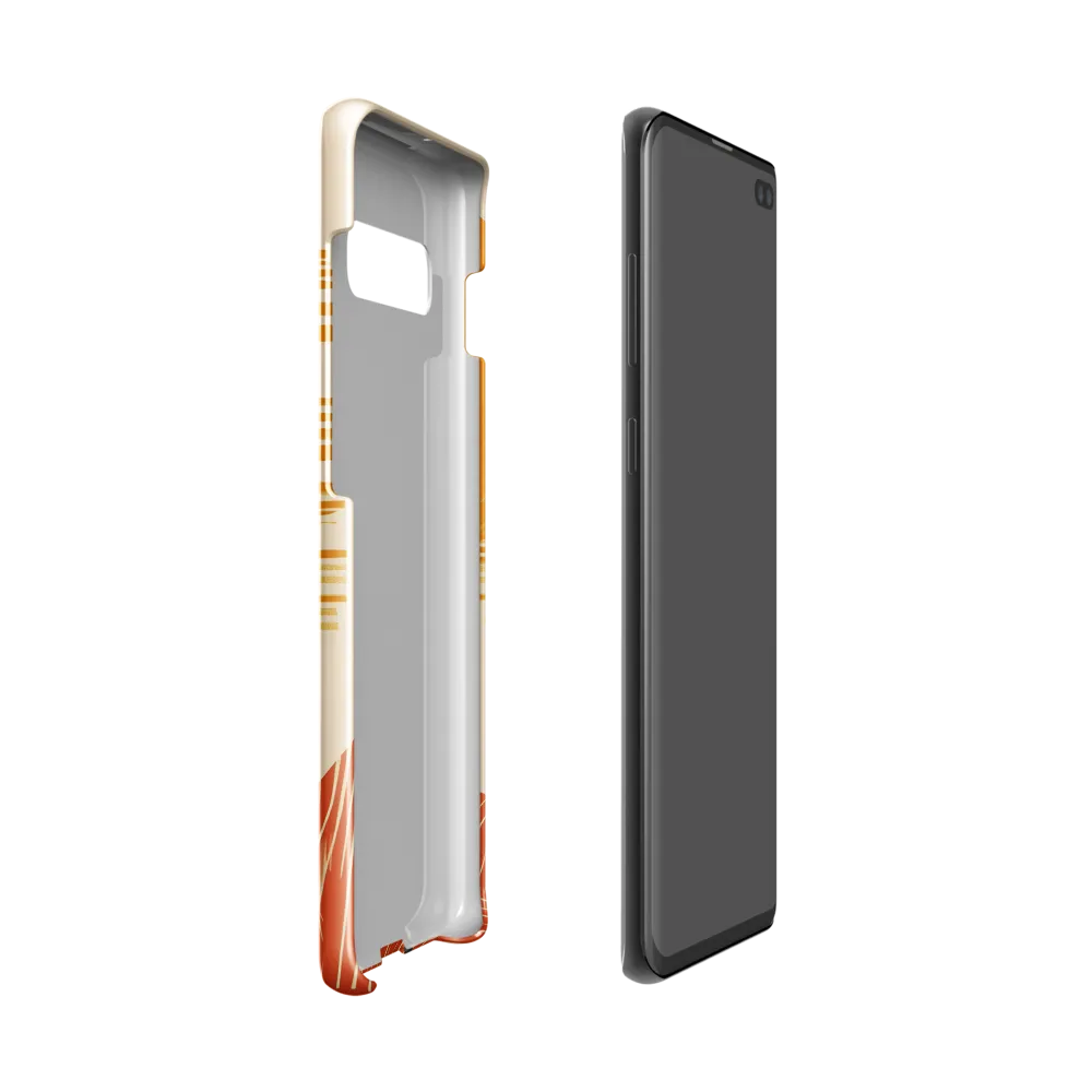 Contemplation on a Distant World | Phone Case |  S10 | Snap Case | Glossy