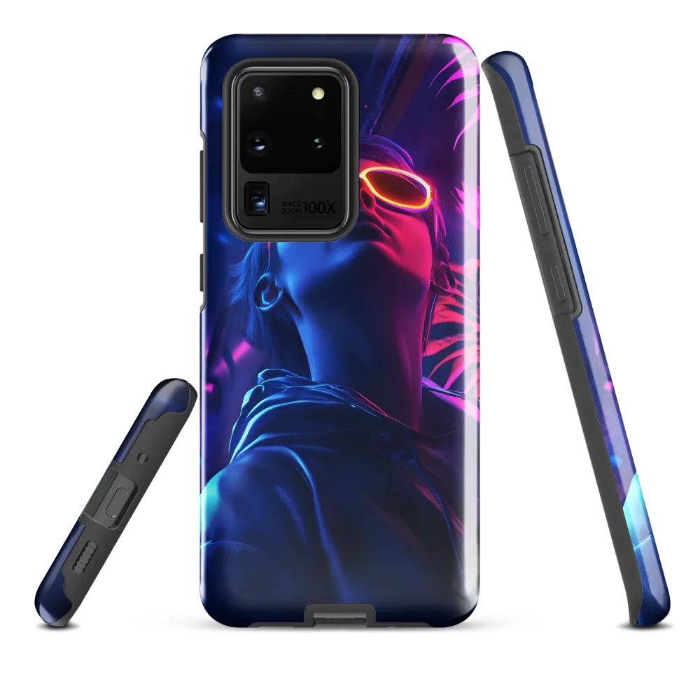 Neon Dreams: A Cyberpunk Portrait