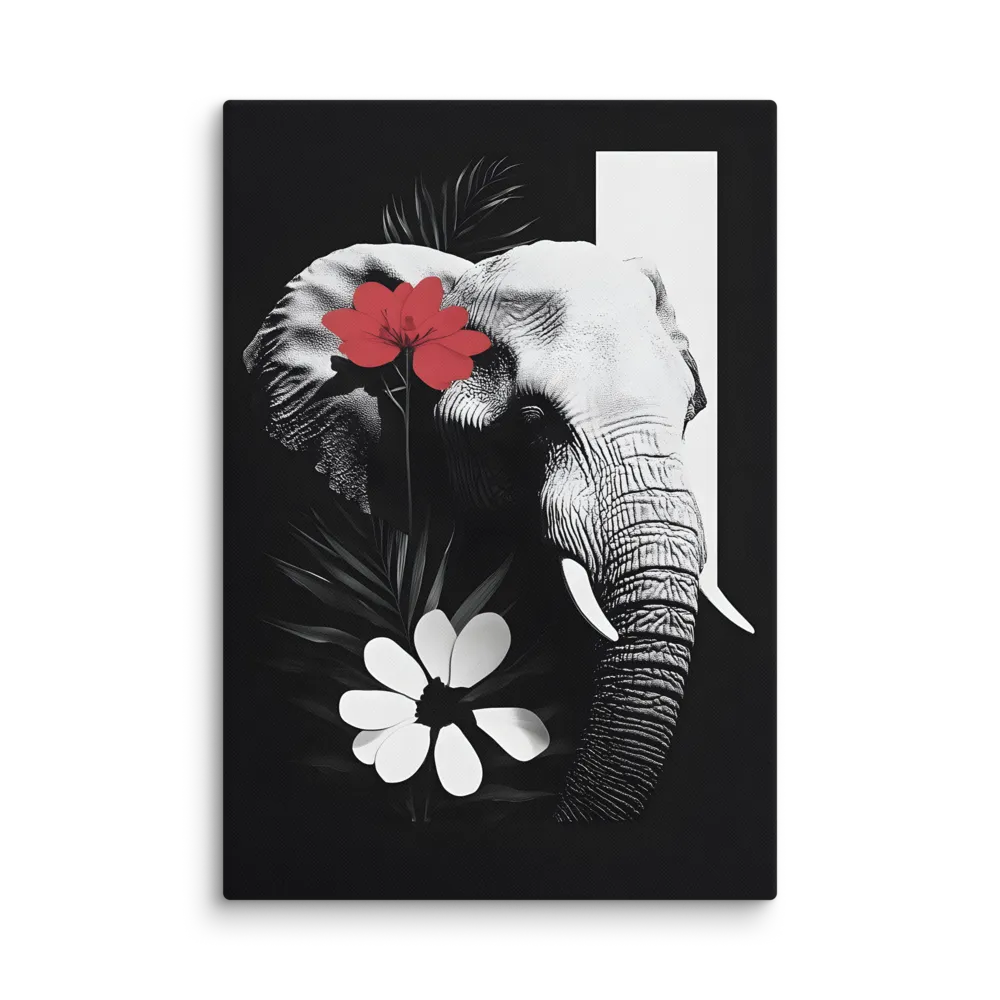 Elephant Harmony | Canvas | 18″×26″