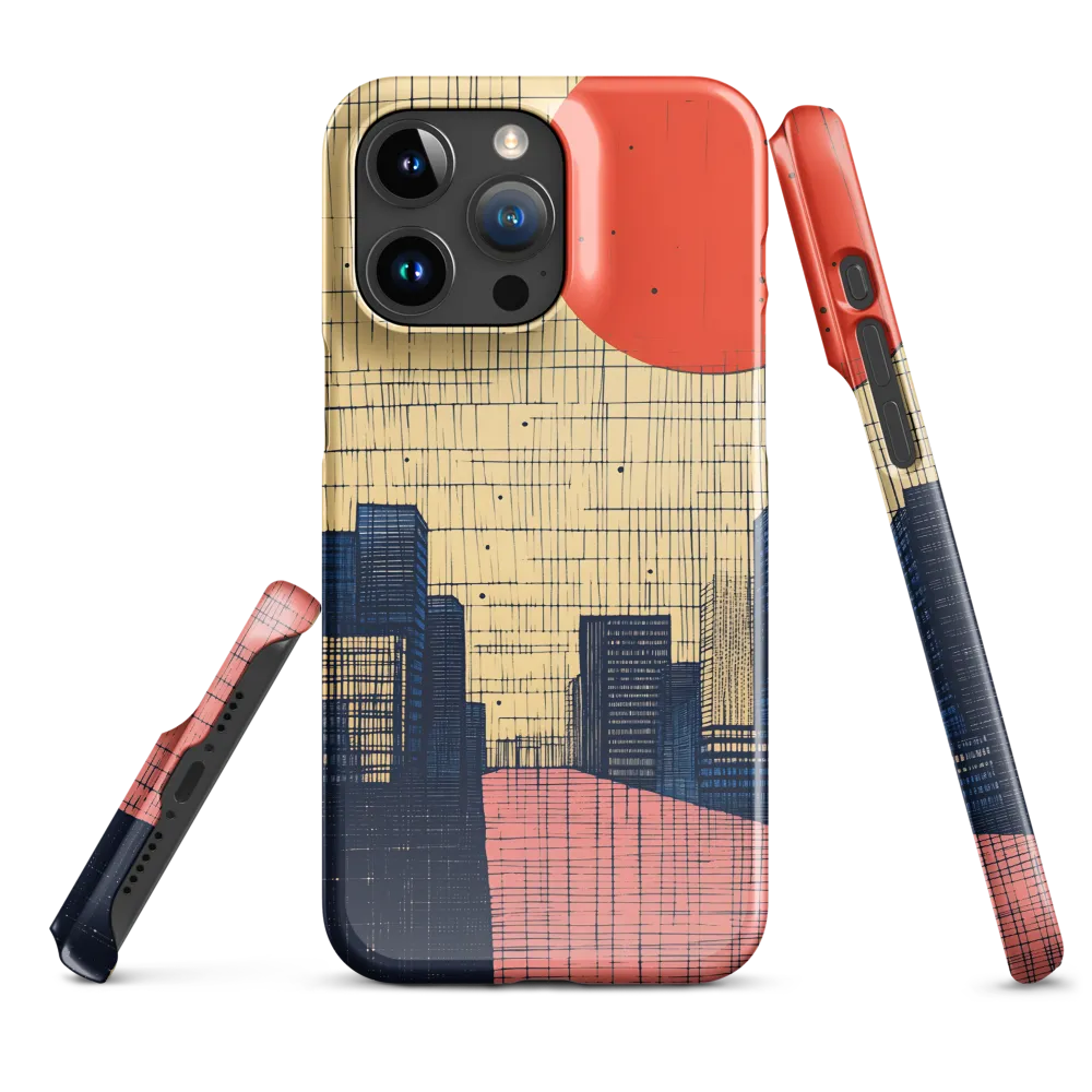 Urban Echoes: A Minimalist Cityscape