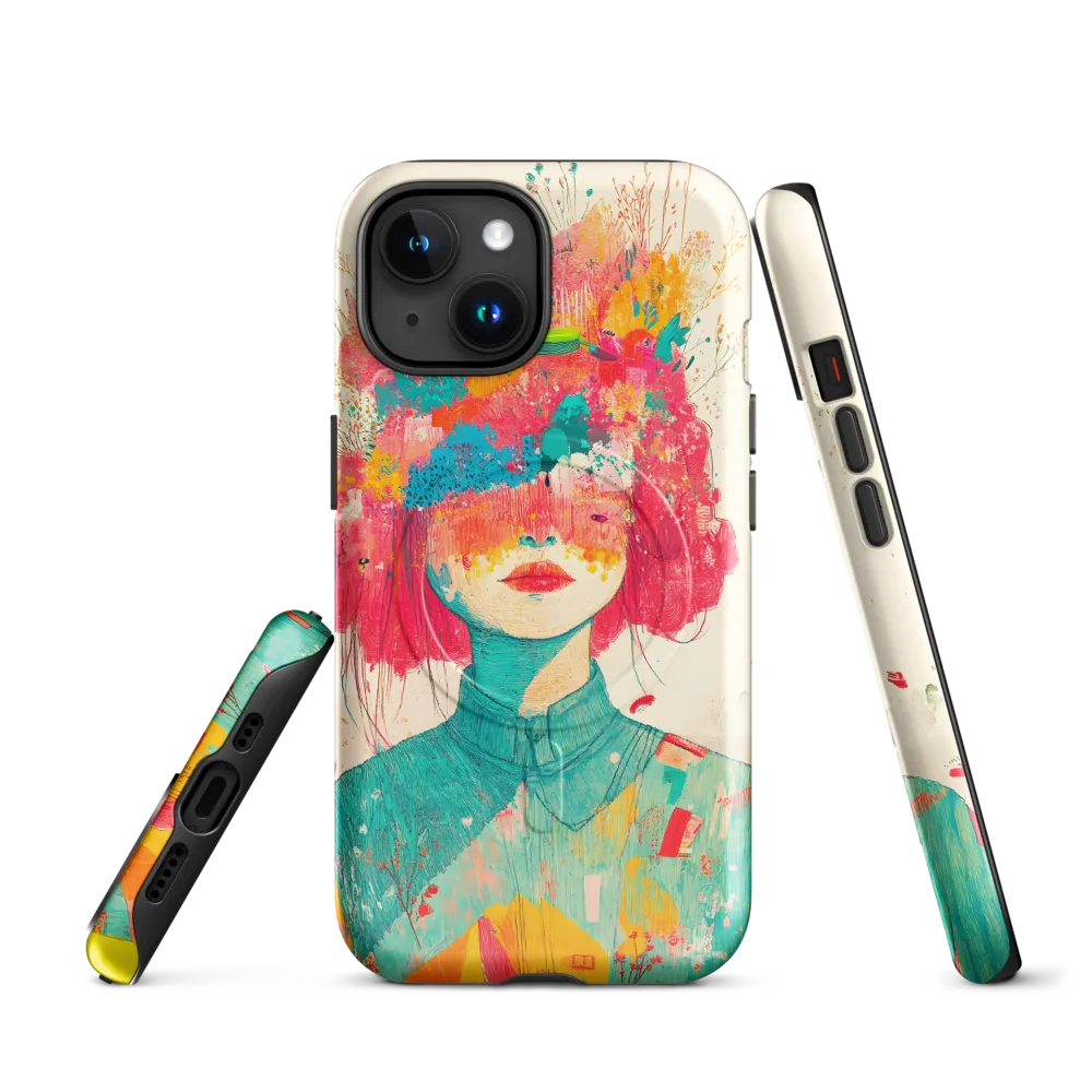 Whimsical Floral Portrait