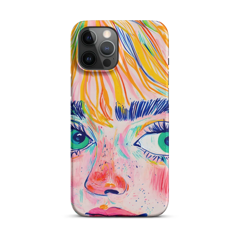 Vibrant Gaze | Phone Case |  12 Pro Max | Snap Case | Matte