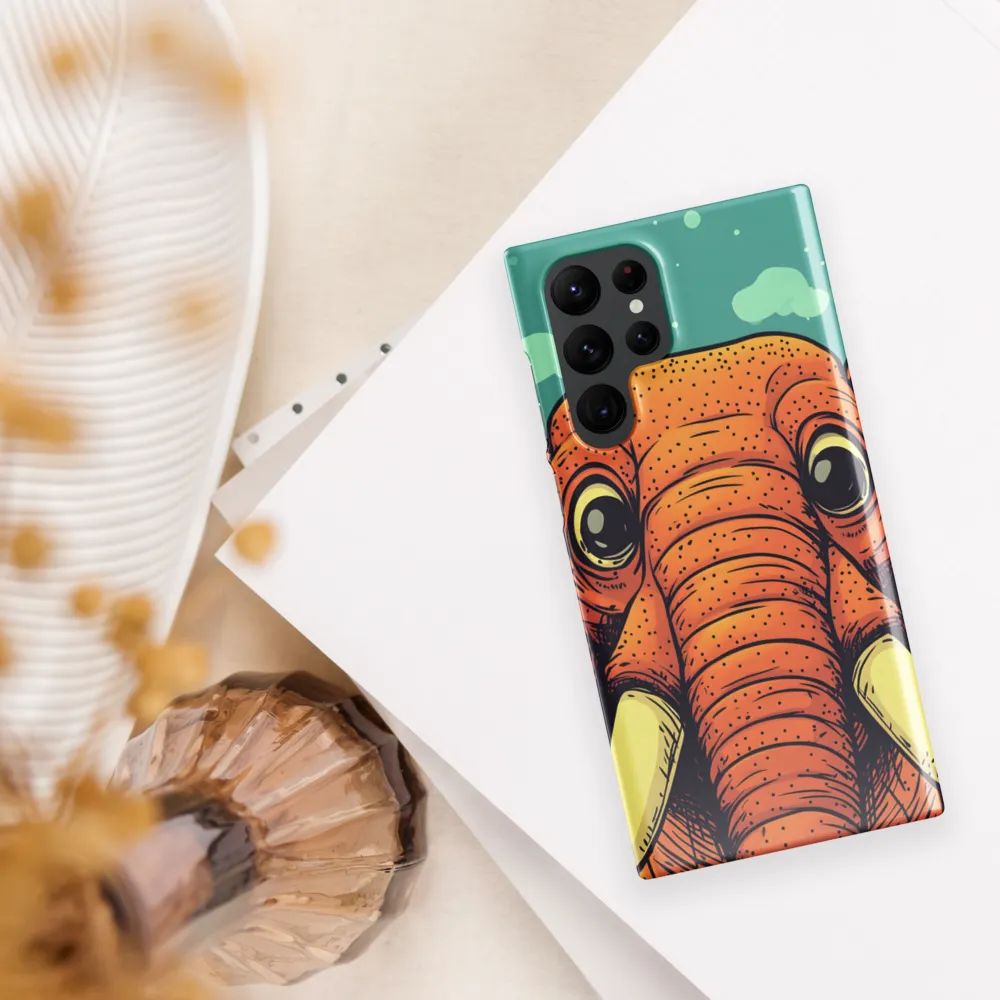 Whimsical Majesty: The Playful Elephant