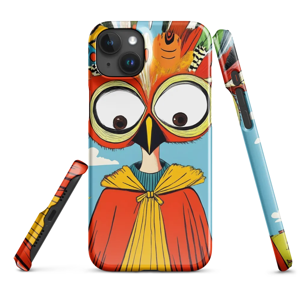 A Whimsical Encounter: The Owl-Human Fusion