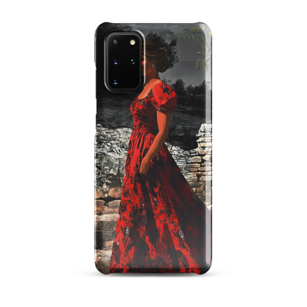 Elegance in Red | Phone Case |  S20 Plus | Snap Case | Glossy